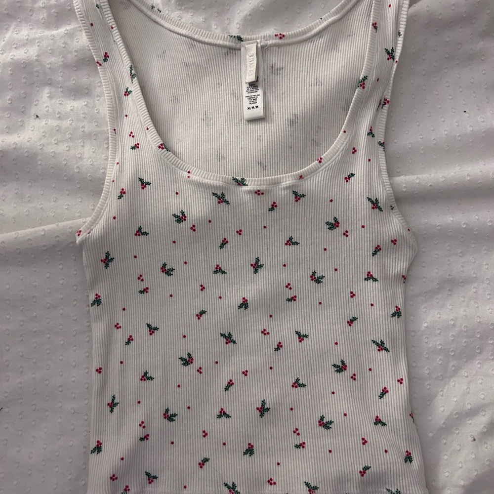 SKIMS cotton rib crop tank